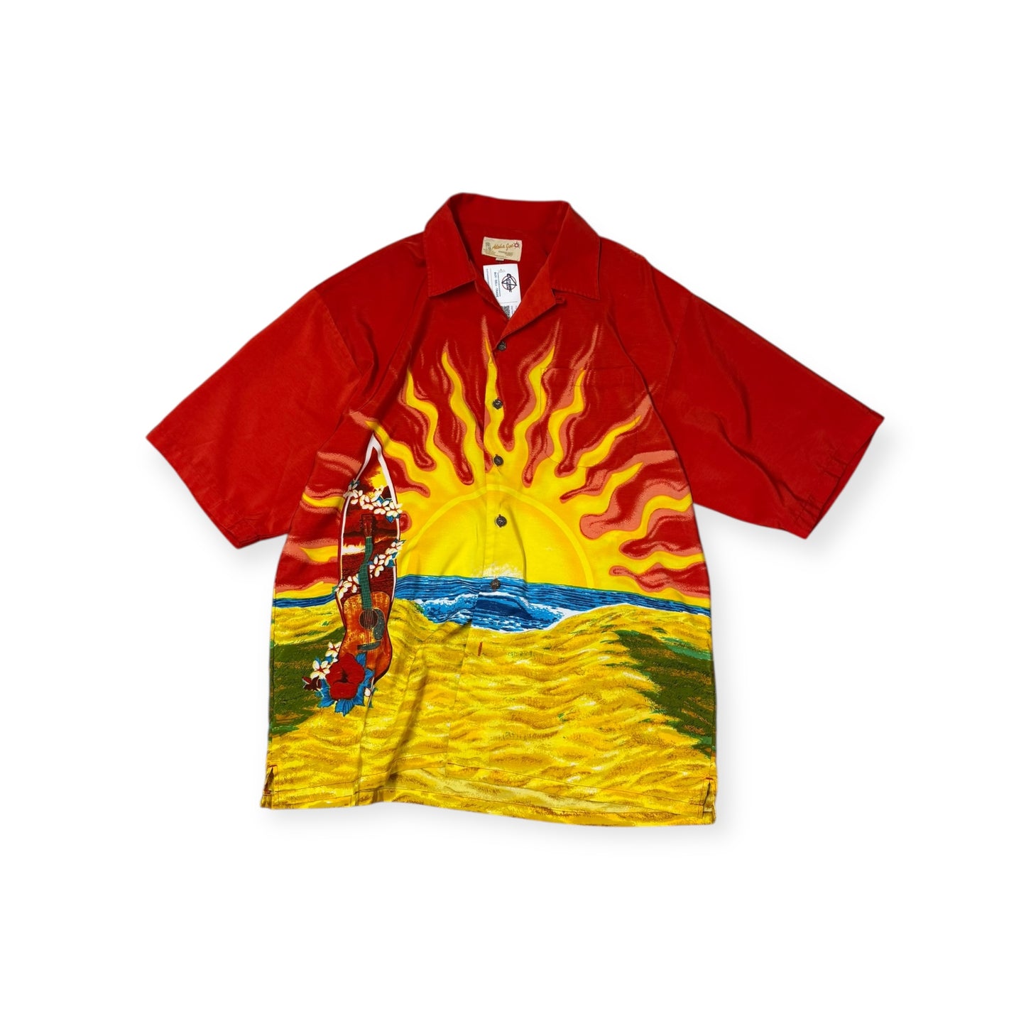 Aloha Joe Flaming Button Up