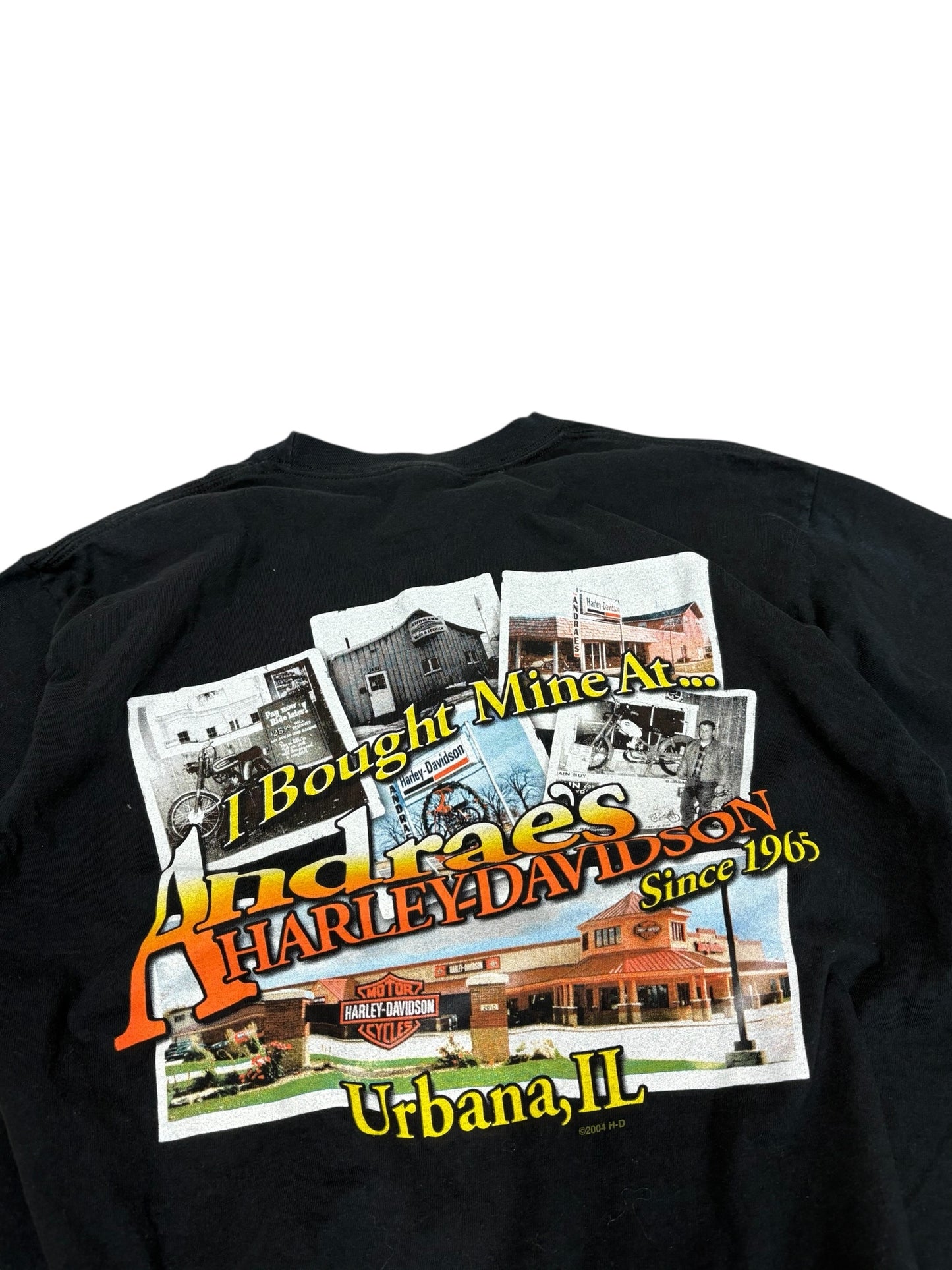 2004 Harley Davidson Urbana, IL T-shirt