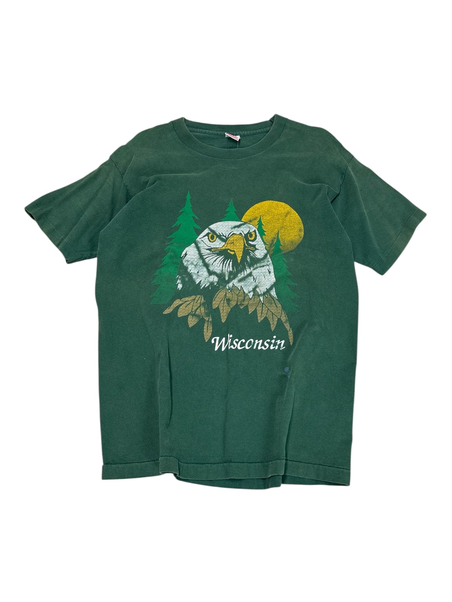 Vintage Bald Eagle Wisoncin T-shirt