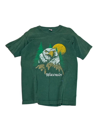 Vintage Bald Eagle Wisoncin T-shirt