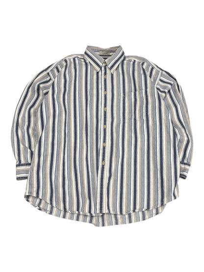 Vintage Surrey Casual Striped Button Up