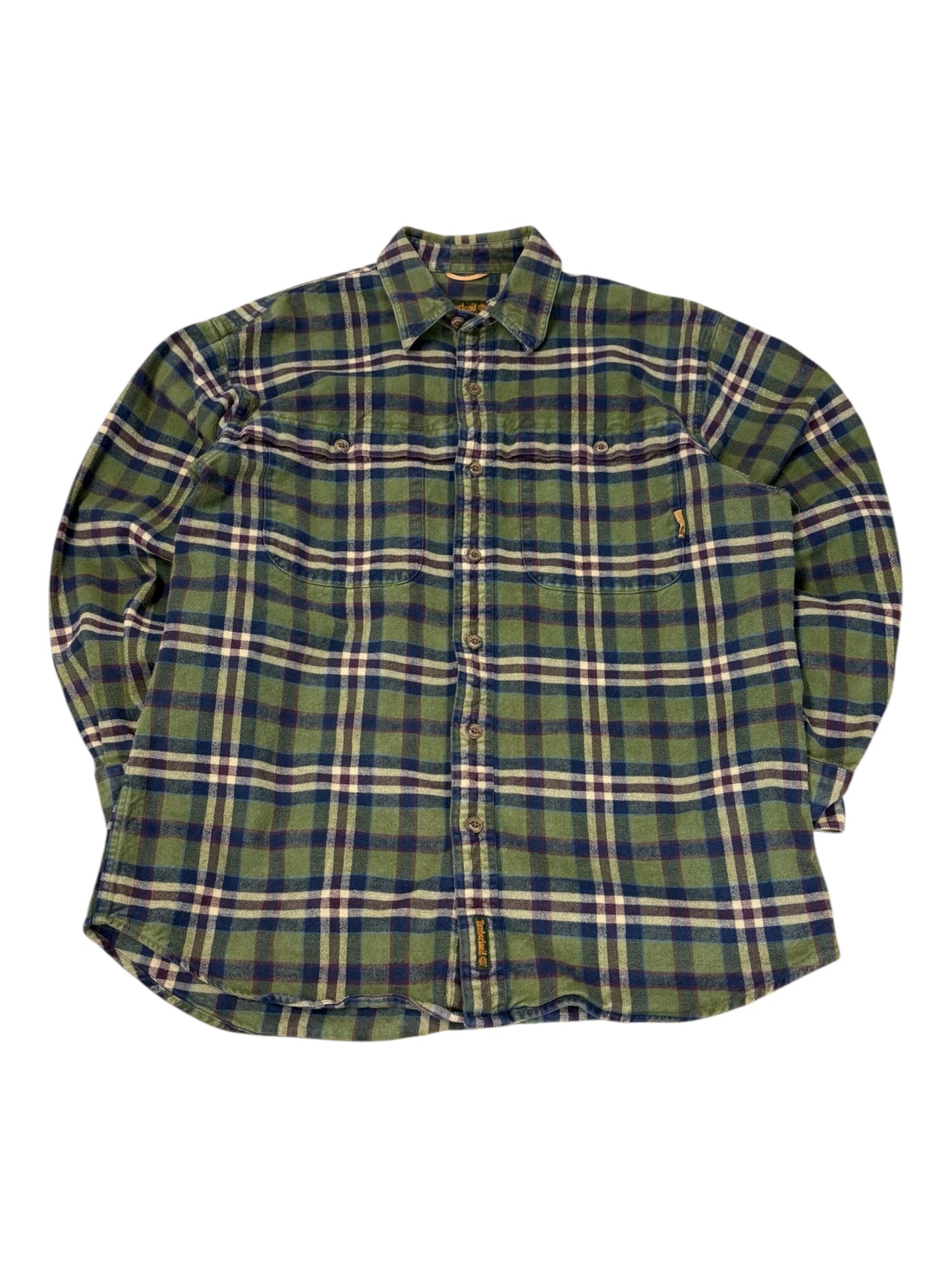 Vintage Timberland Flannel Button Up