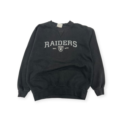 Oakland Raiders Crewneck Size Large