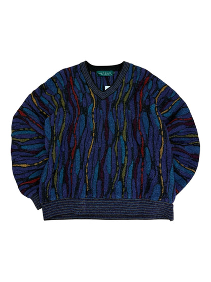 Vintage Tundra V-neck Sweater
