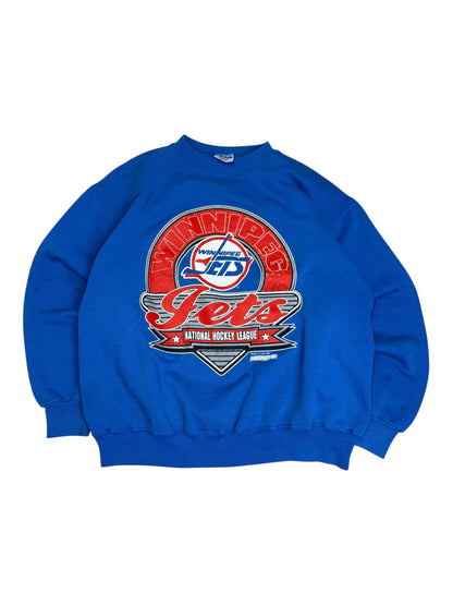 Vintage 1992 Trench Winnipeg Jets Crewneck
