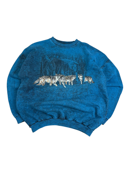 Vintage Wolf Pack Crewneck