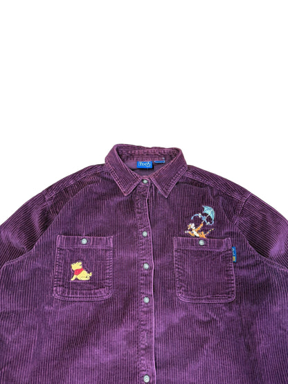 Vintage Pooh Curdoroy Button Up