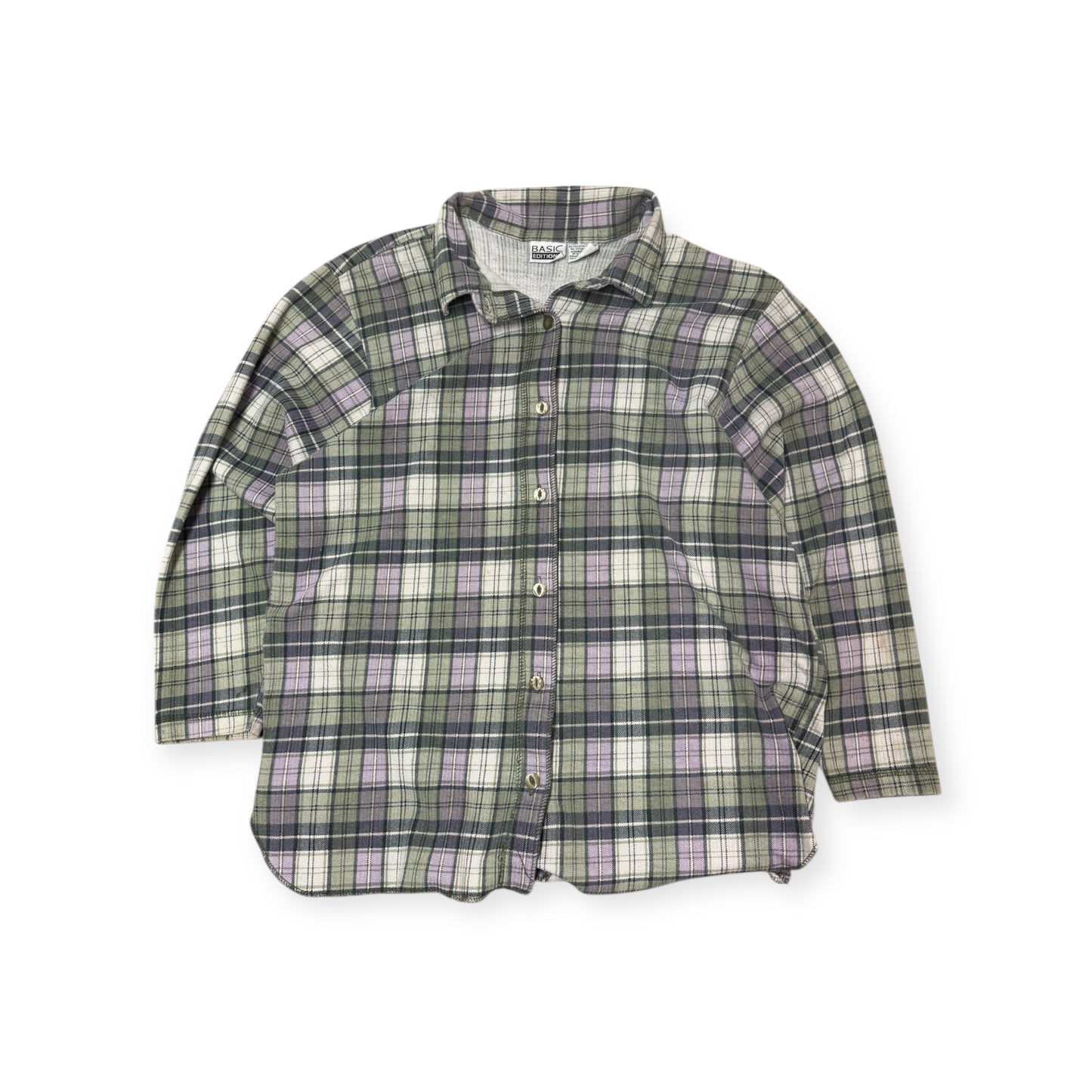 Vintage Basic Edition Flannel Button Up