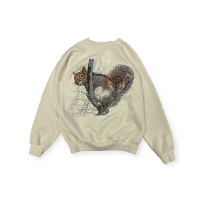 Vintage Squirrel Crewneck Size Medium