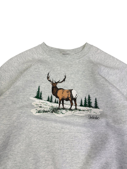 Vintage Idaho Deer Crewneck