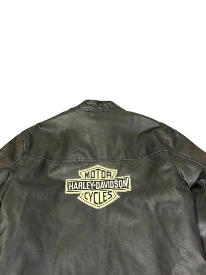 Harley Arizona Cafe Racer Leather Jacket