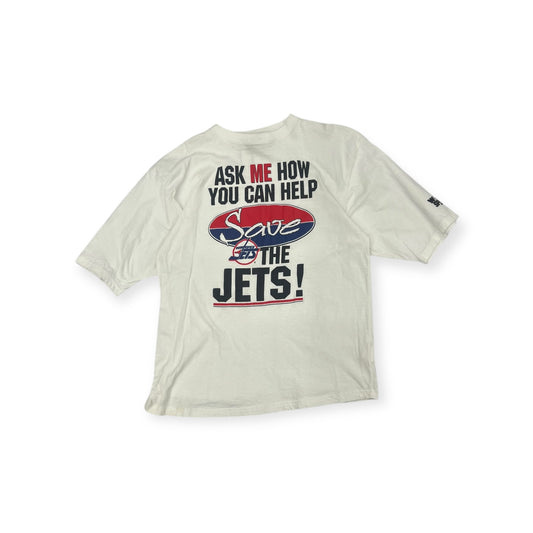 Ask Me How I Can Save The Jets T-Shirt Size Large