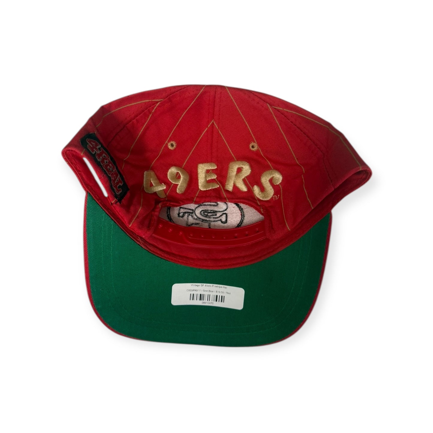 Vintage SF 49ers Pinstripe Hat