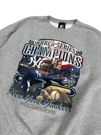 Vintage 1998 Starter Yankees World Series Crewneck