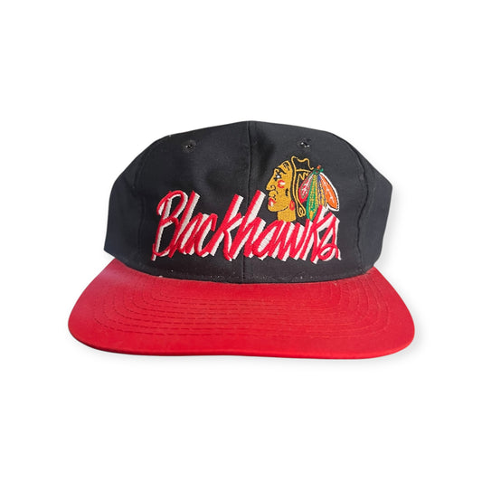 Chicago Blackhawks Red Brim Hat