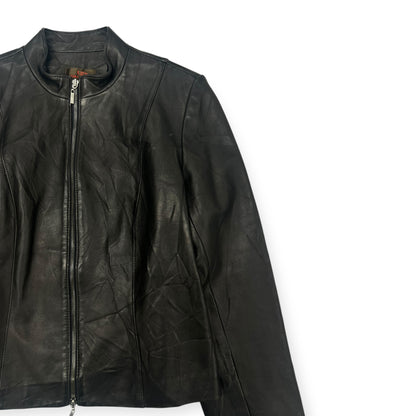 Vintage Women's Danier Leather Jacket Size w-xs