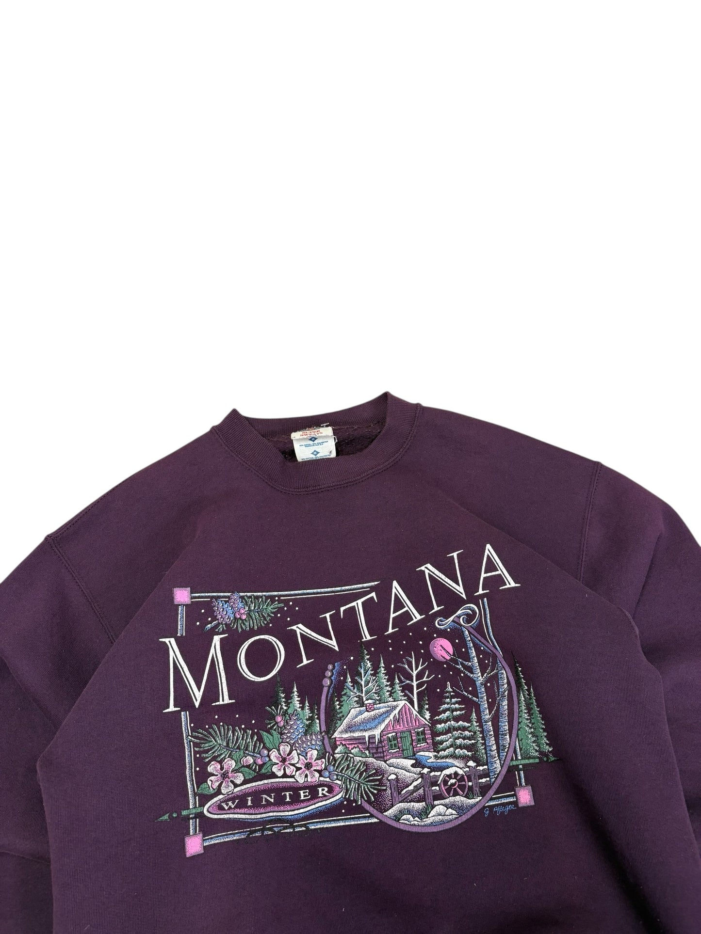 Vintage Montana Winter Crewneck
