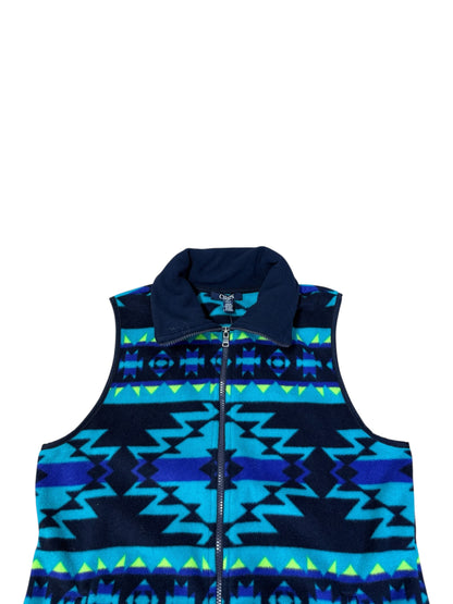 VIntage Chaps Sports Aztec Vest