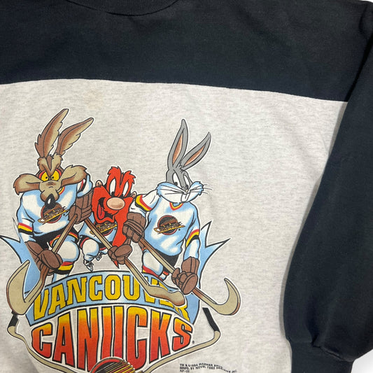 Looney Tunes Vancouver Canucks Crewneck