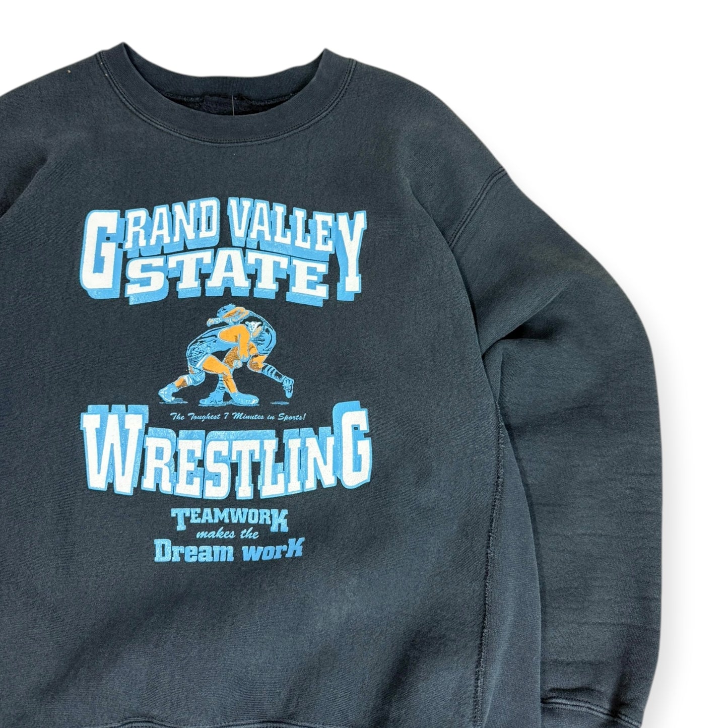 Vintage Grand Valley State Wrestling Crewneck (As Is)