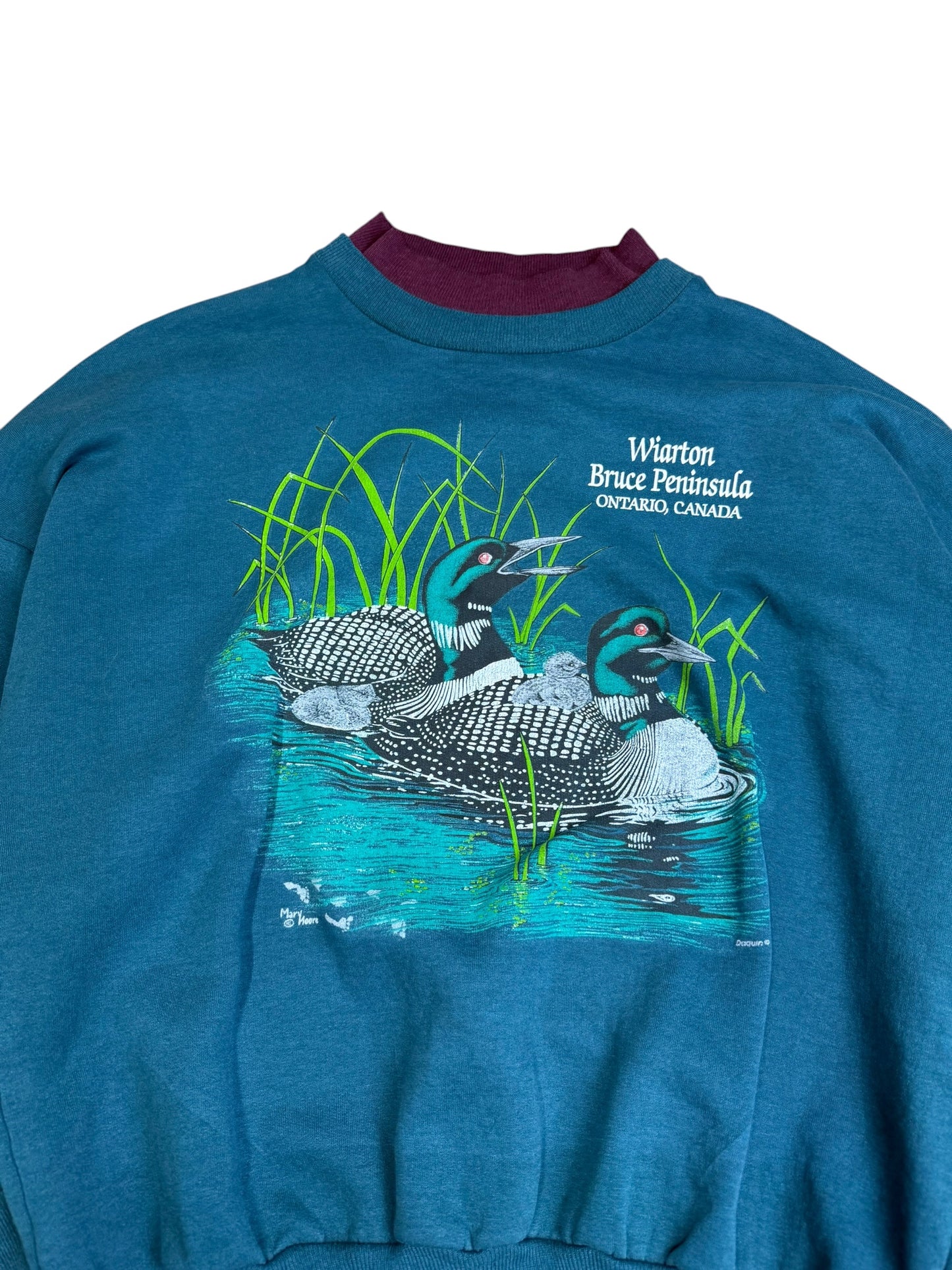 Vintage Bruce Peninsula Loon Crewneck