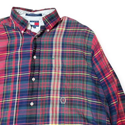 Vintage Tommy Hilfiger Plaid Button Up