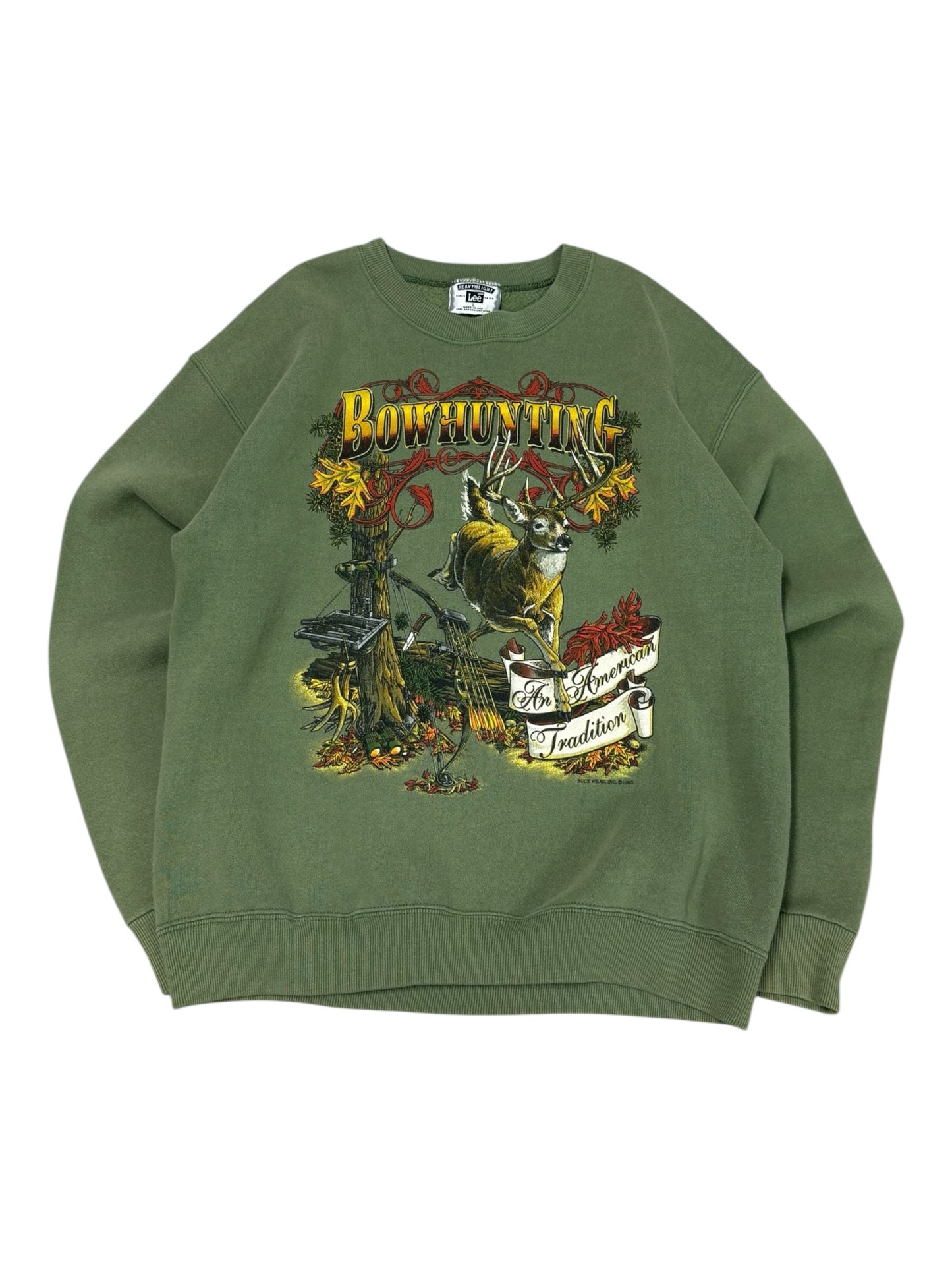 Vintage Bowhunting American Tradition Crewneck
