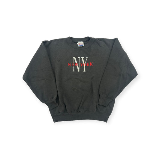 New York Embroidered Crewneck