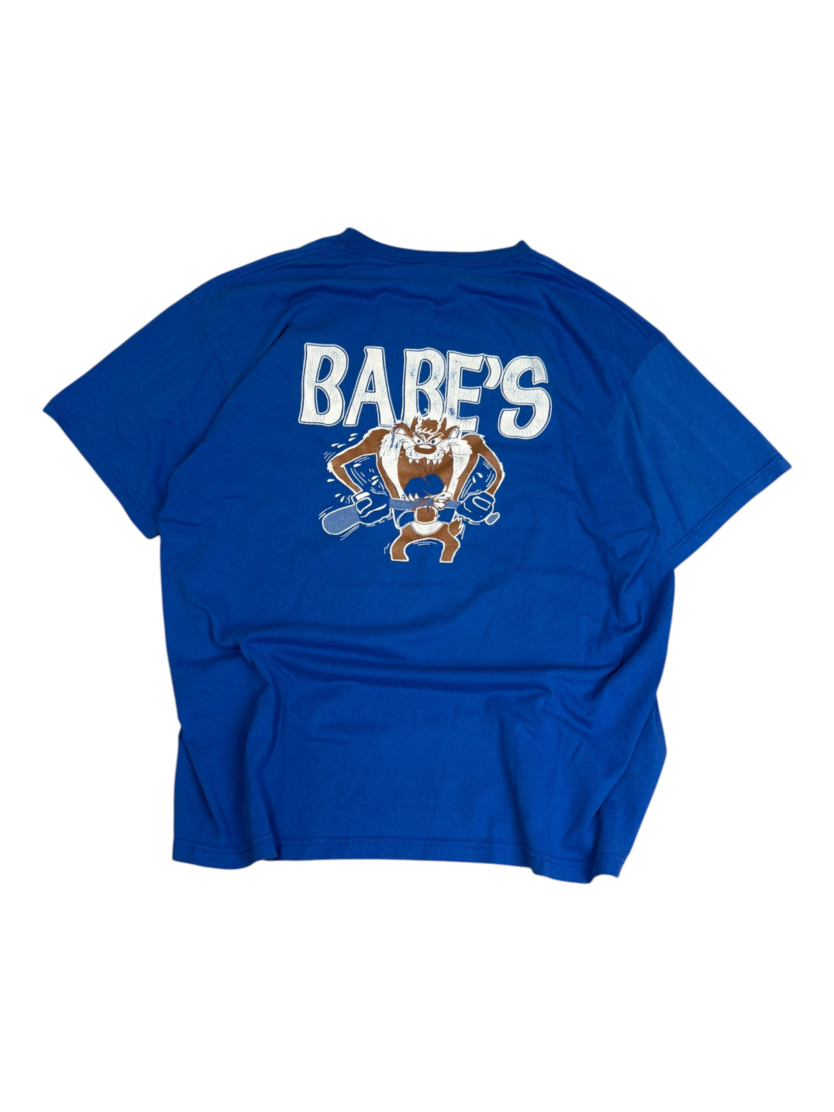 Vintage Taz Babe's Gym Pocket T-shirt