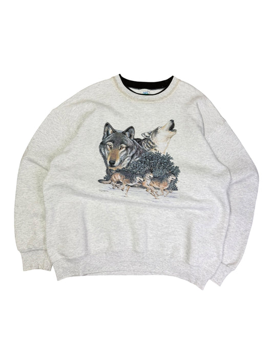 Vintage Wolves Barbara Wilson Crewneck