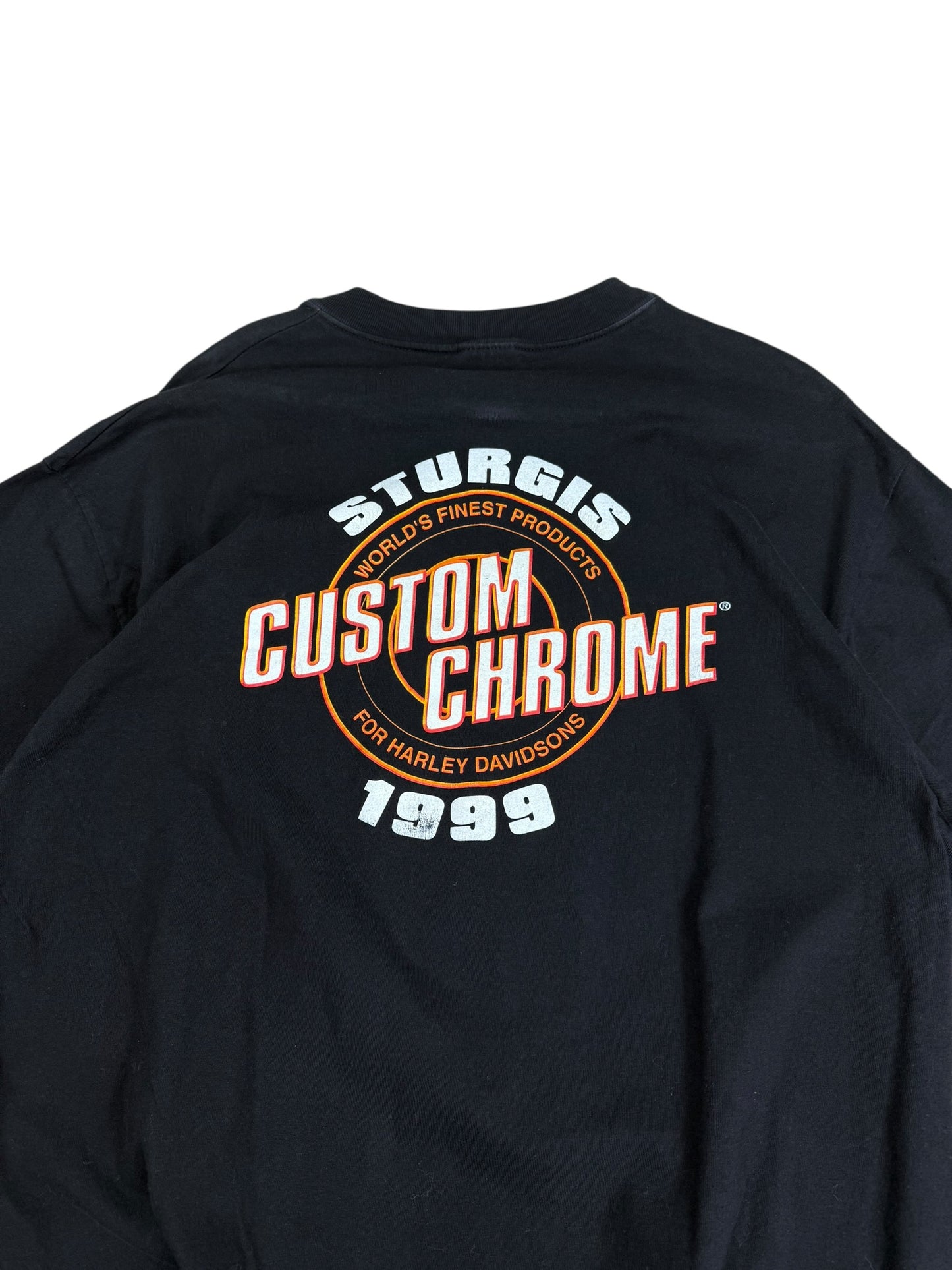 Vintage 1999 Sturgis Custome Chrome T-Shirt
