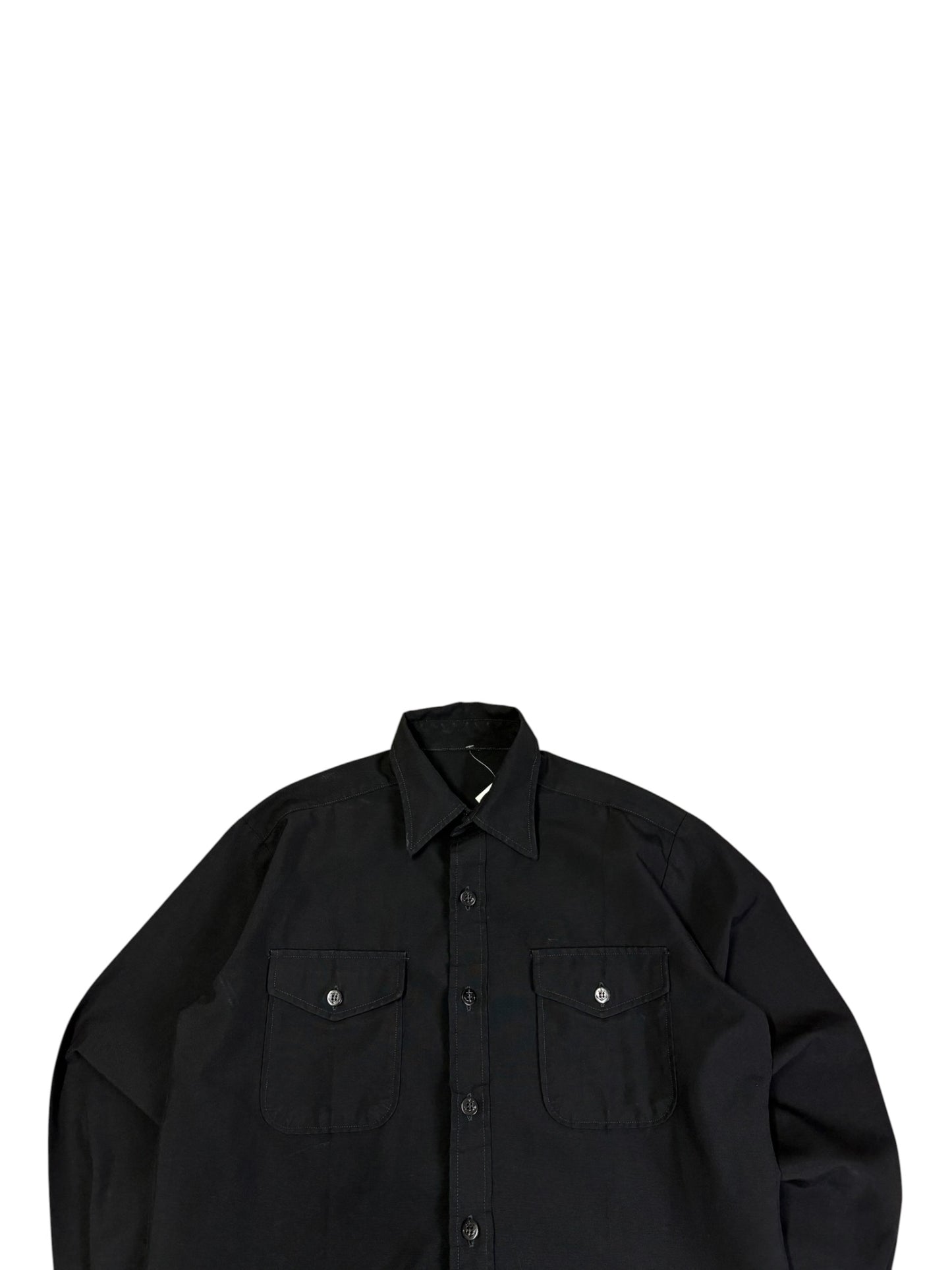 Vintage Navy Work Button Up Shirt
