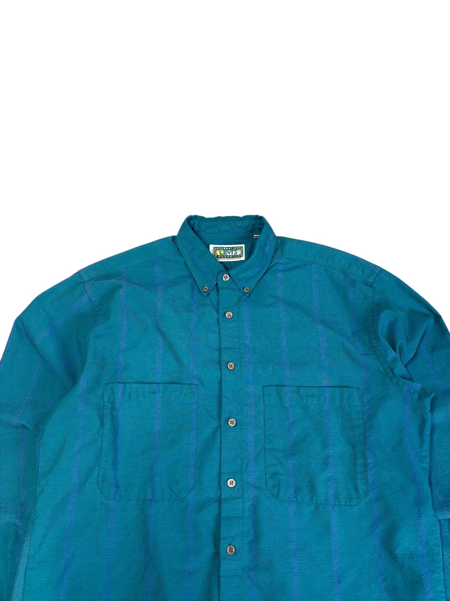 Vintage Levis Pinstripe Button Up