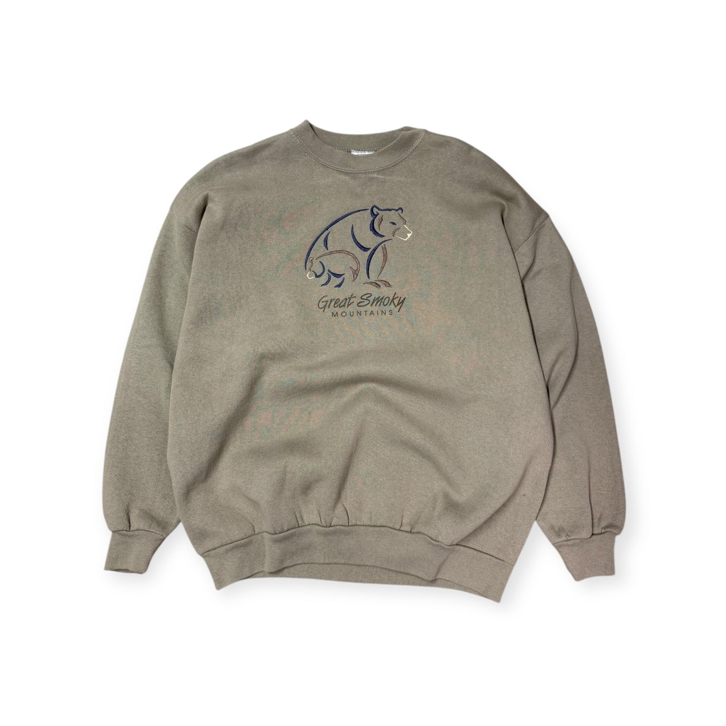 Vintage Great Smoky Mountains Embroidered Crewneck
