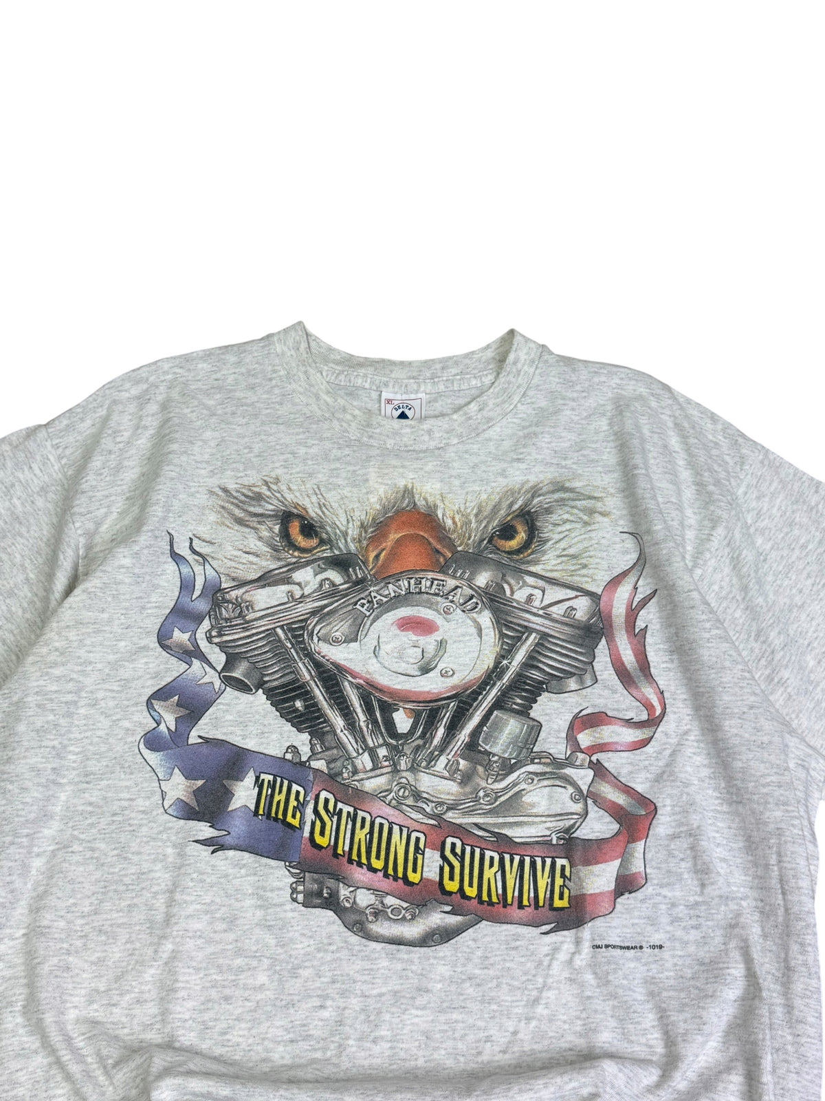 Vintage The Strong Survive Eagle Bike T-shirt