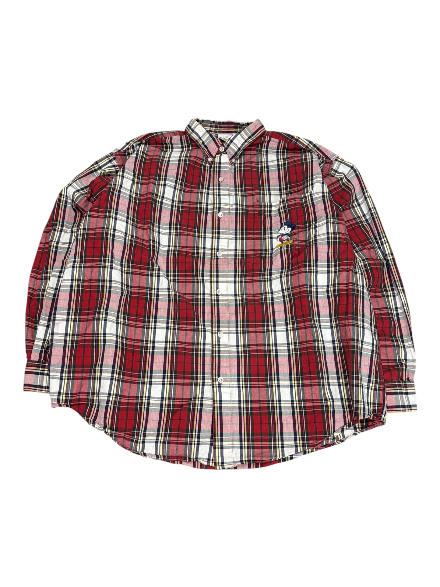 Vintage Mickey Flannel Button Down