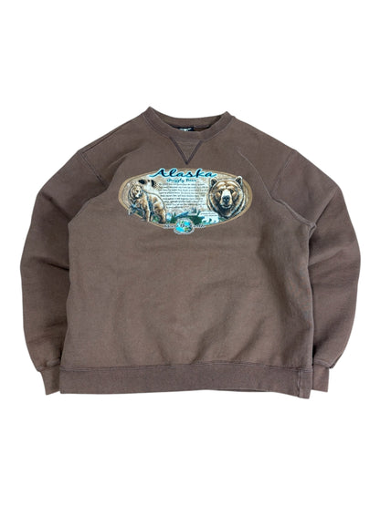 Vintage Alaska Grizzley Crewneck
