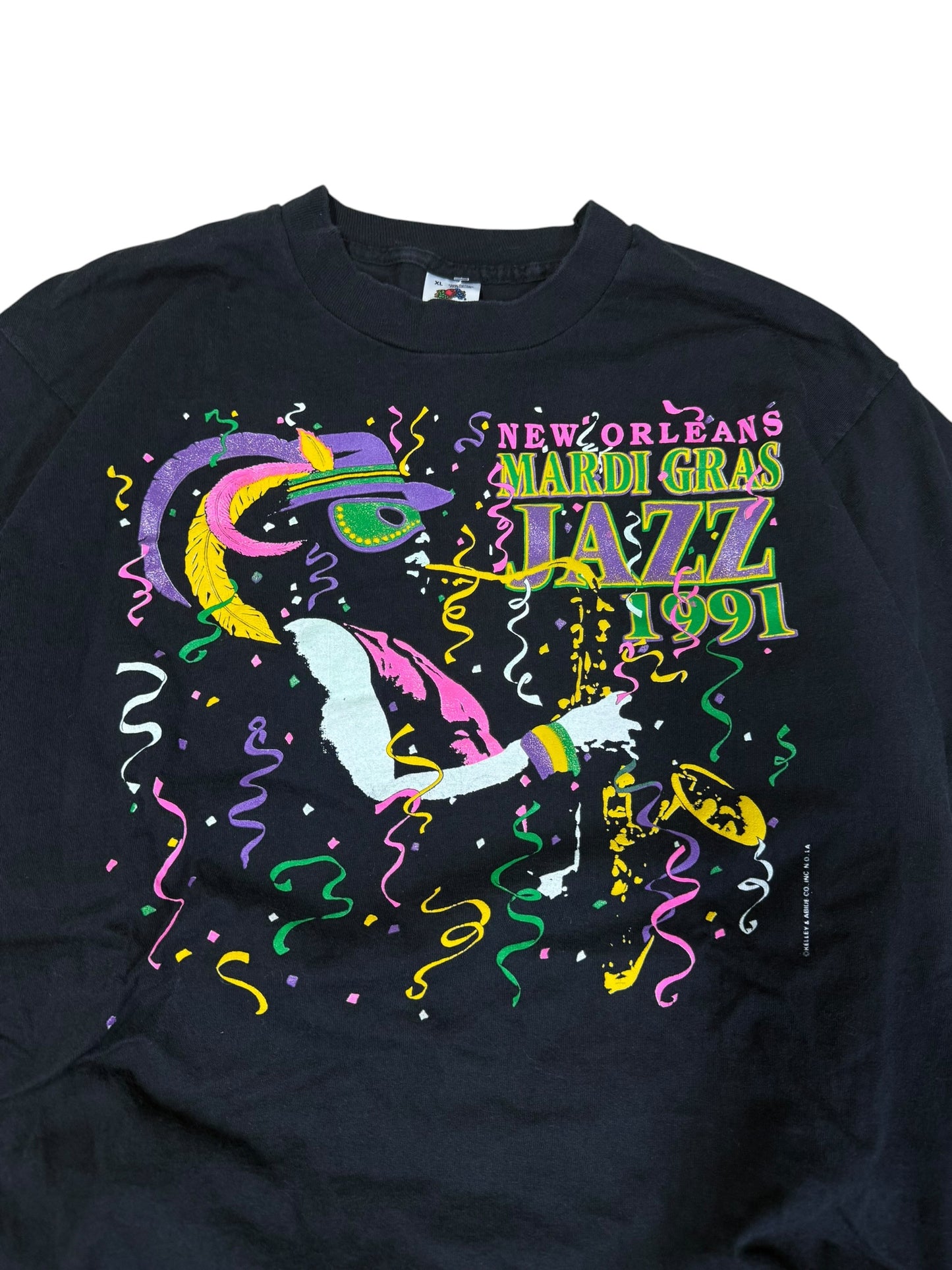 Vintage 1991 Mardi Gras T-shirt
