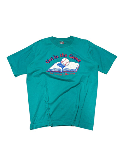 Vintage Get in a game graphic T-shirt