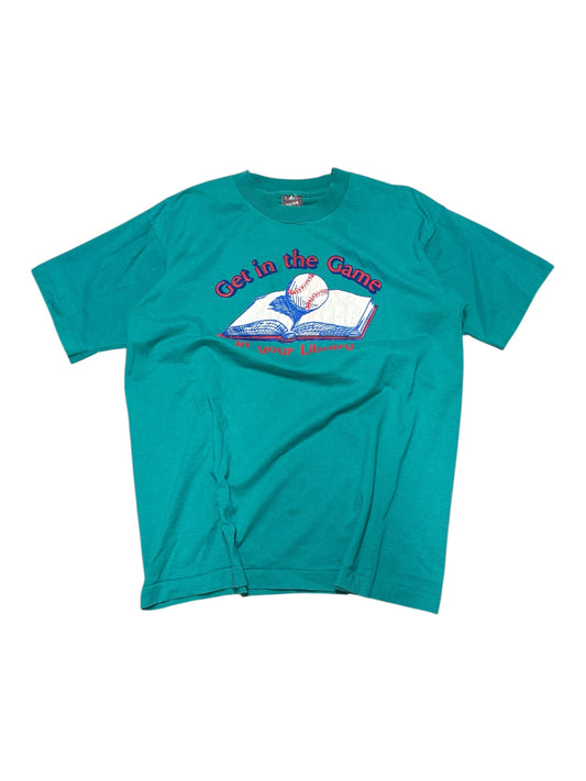 Vintage Get in a game graphic T-shirt