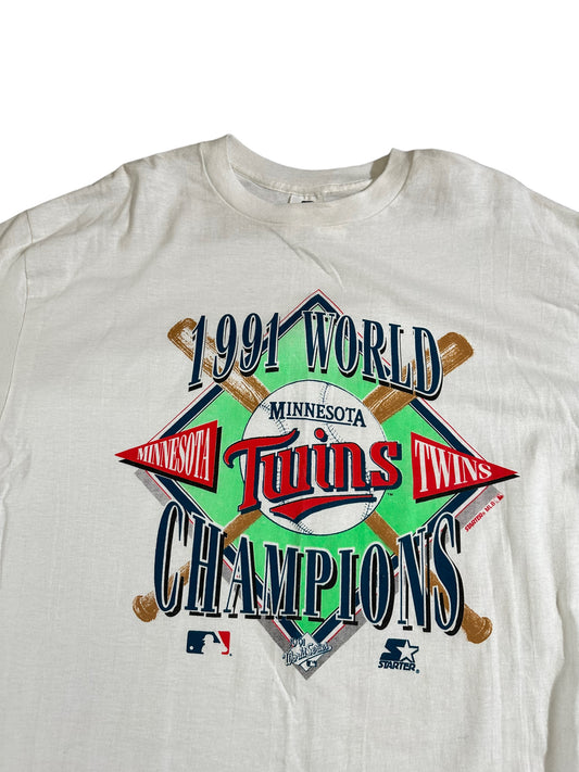 Vintage 1991 World Champions Minnesota Twins T-Shirt