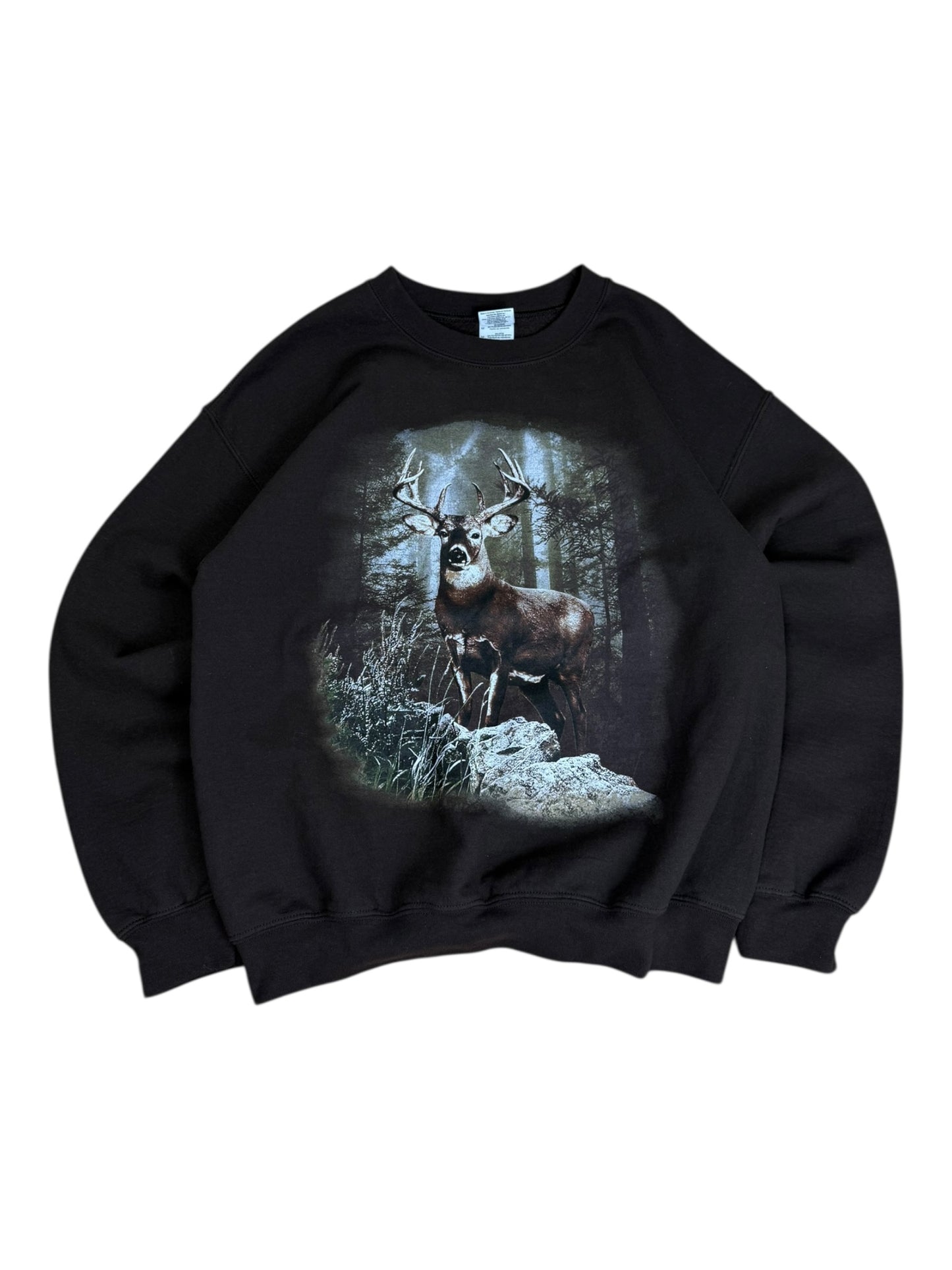 Deer Graphic Crewneck