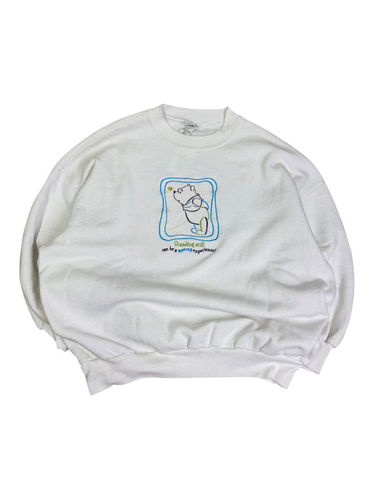 Vintage Disney Pooh "Standing Still" Crewneck