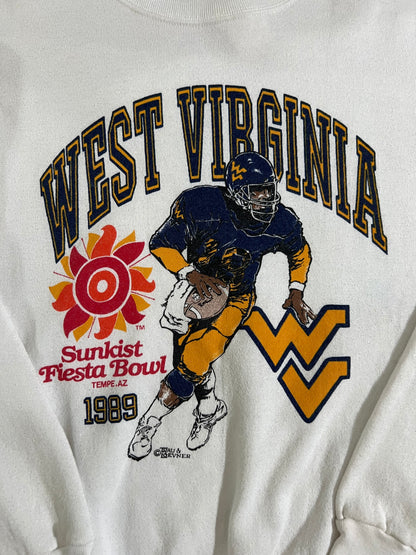 90's West Virginia Fiesta Bowl Sweatshirt Size Small