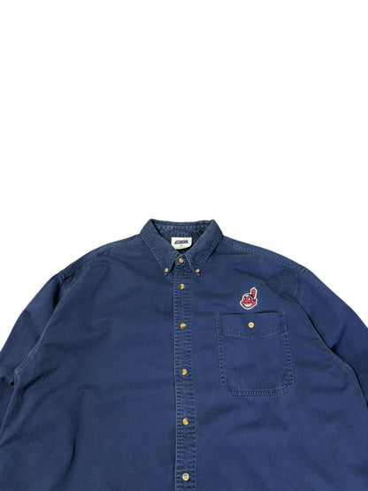 Vintage Cleveland Indians Button Up