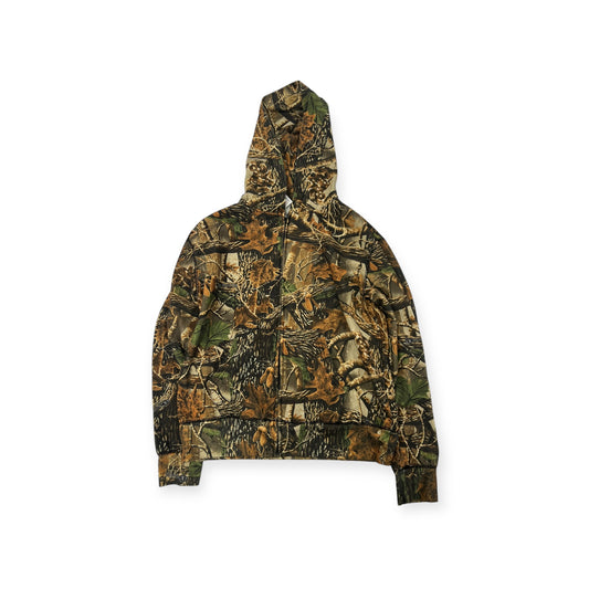 Greenmark Real Tree Full Zip Hoodie size Medium