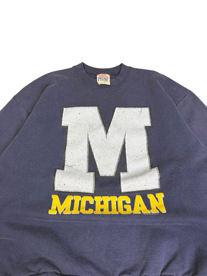 Vintage "M" Michigan Crewneck