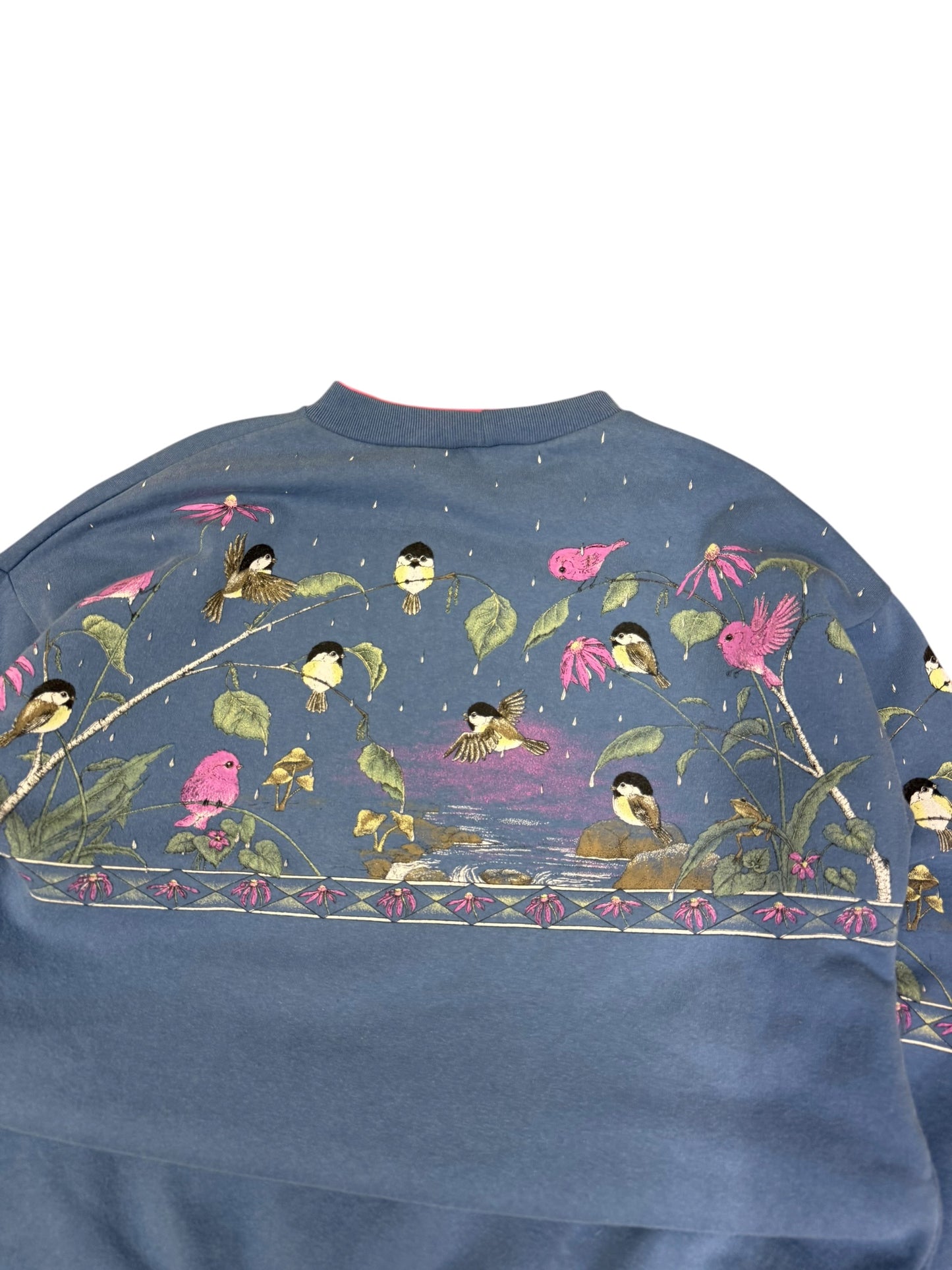 Vintage BIrds & Squirrel Crewneck