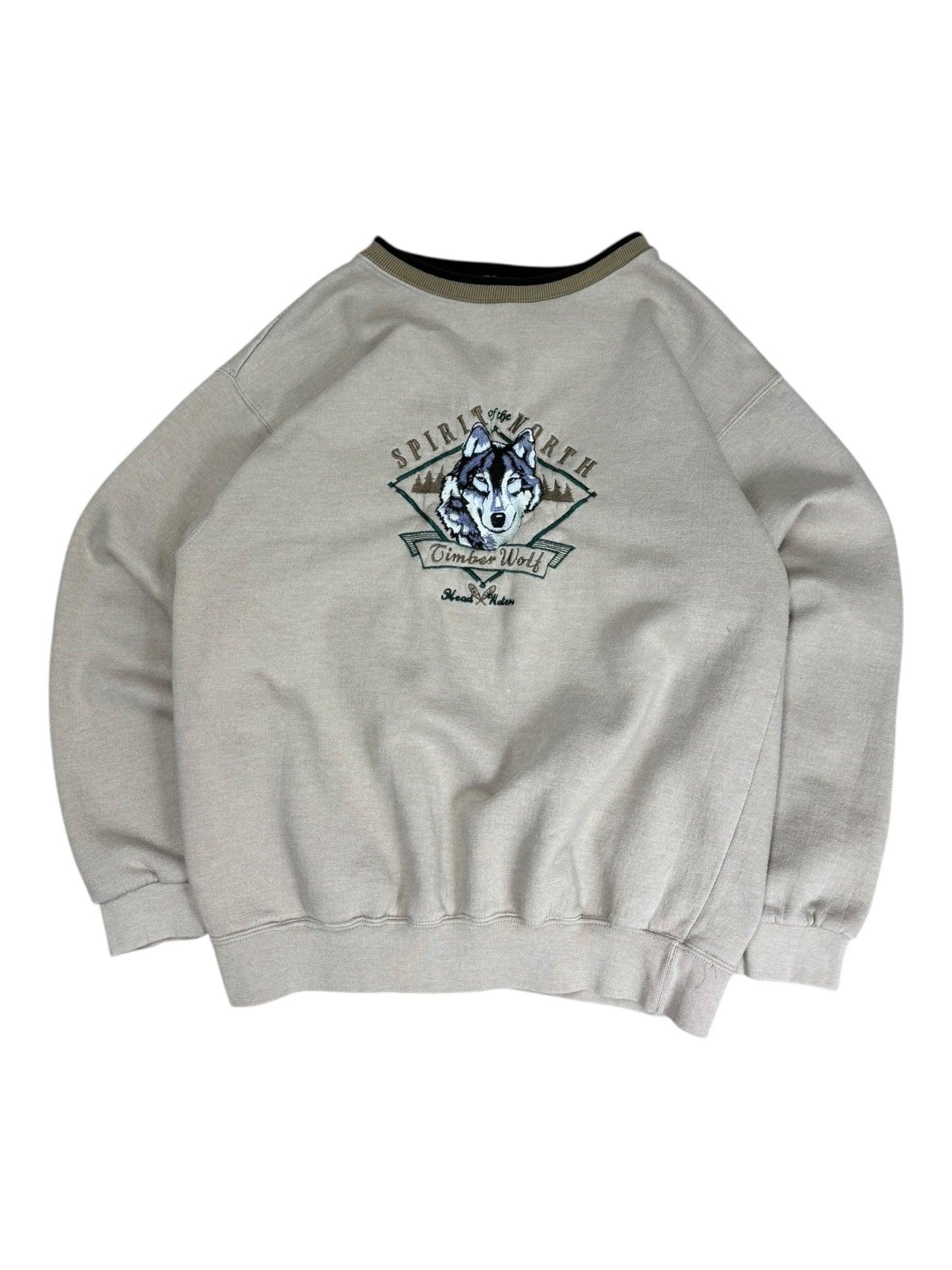 Vintage Headwaters Timberwolf Crewneck