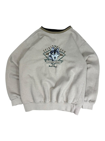 Vintage Headwaters Timberwolf Crewneck